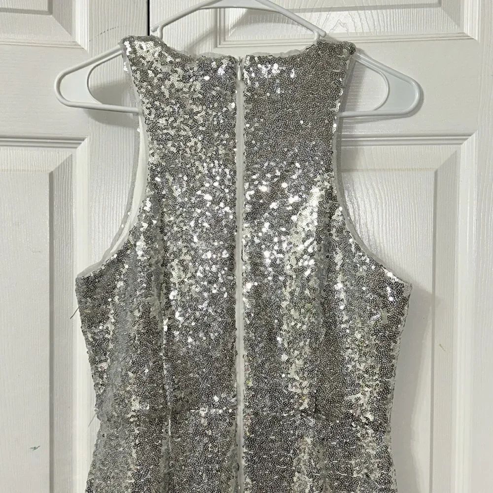 Maggy London Blue Ombre Sleeveless Maxi Dress(Size 8) - Picture 6 of 7